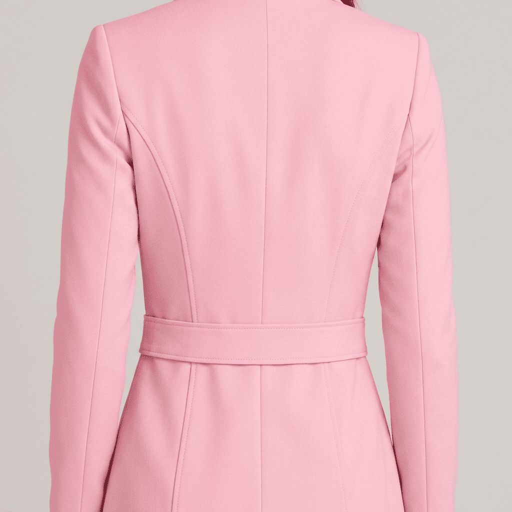 Jaleco Feminino Elegance – Gola Tradicional Acinturado - Image 6
